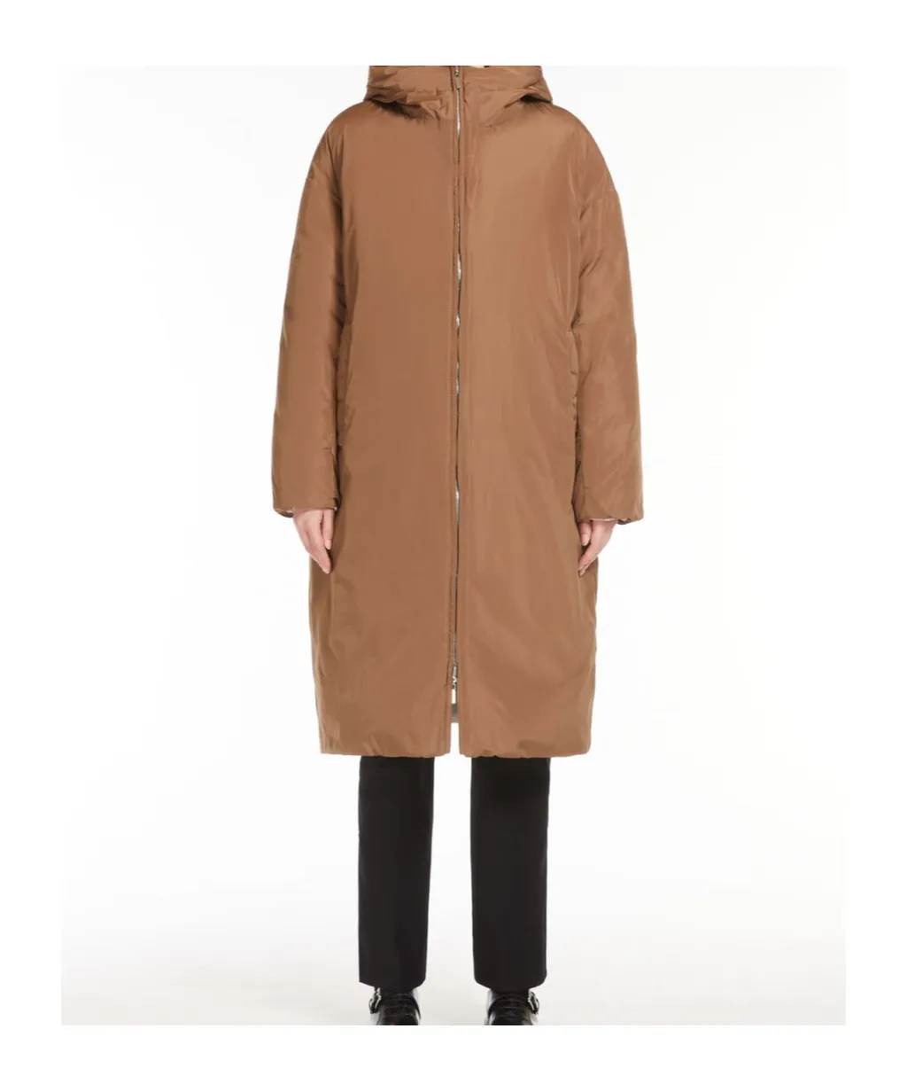 Long Double-Sided Down Jacket