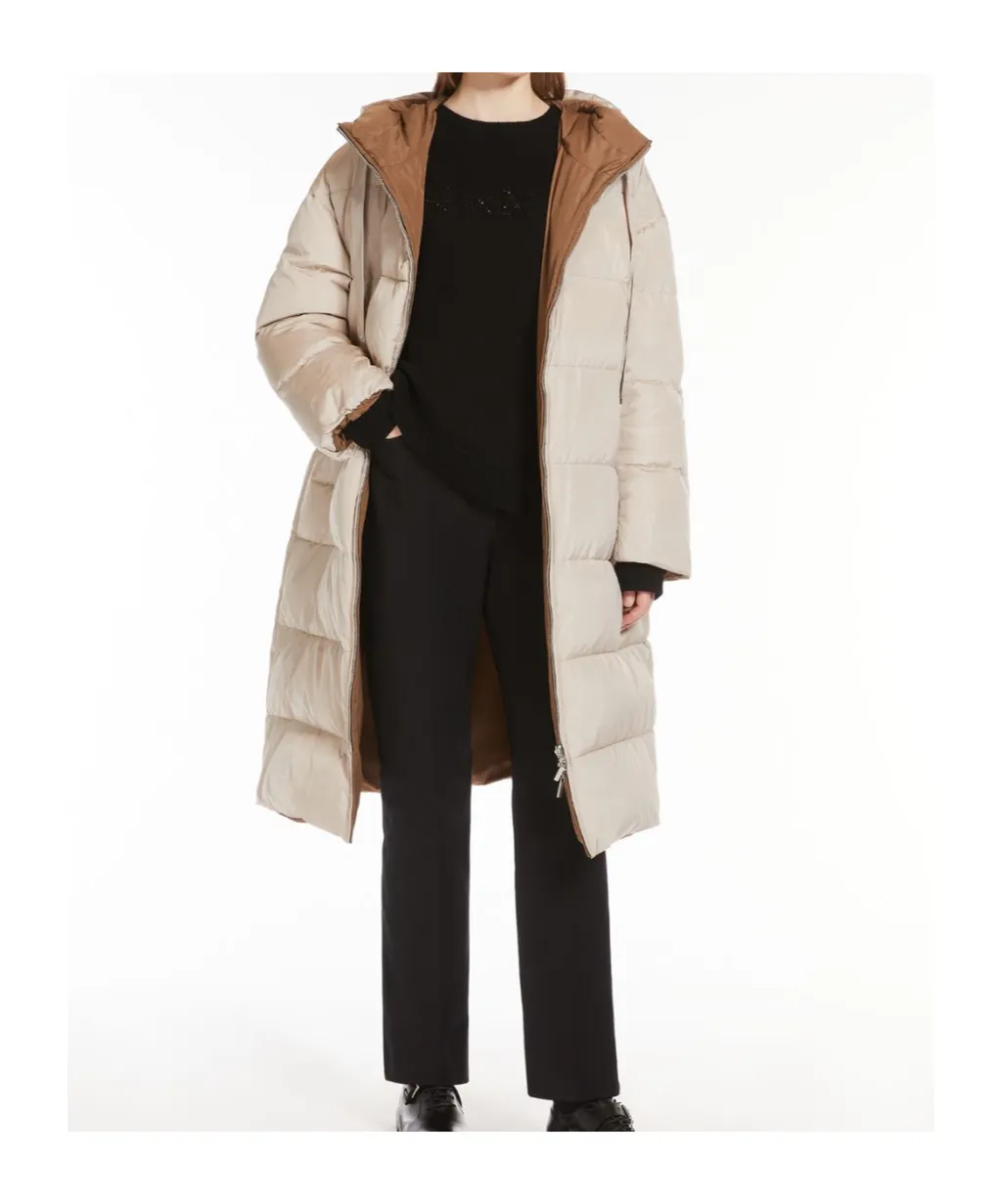 Long Double-Sided Down Jacket