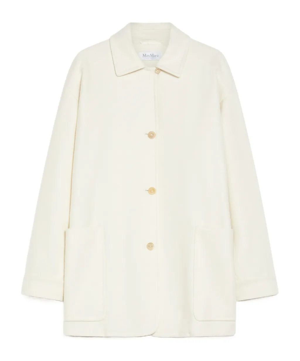 Single-Breasted Straight Hem Coat