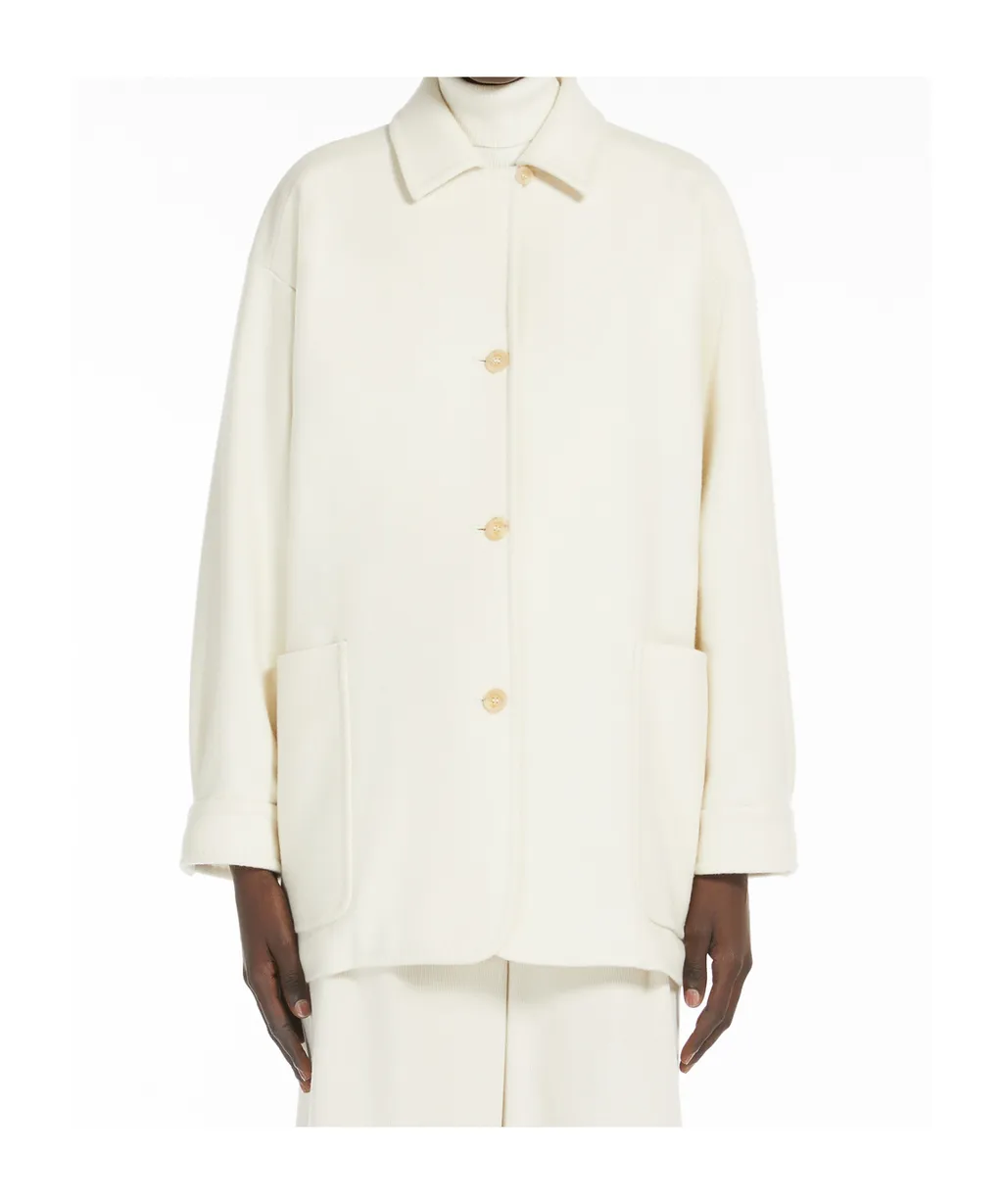Single-Breasted Straight Hem Coat