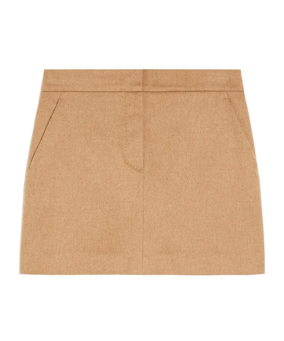 Ancella Straight Hem Mini Skirt