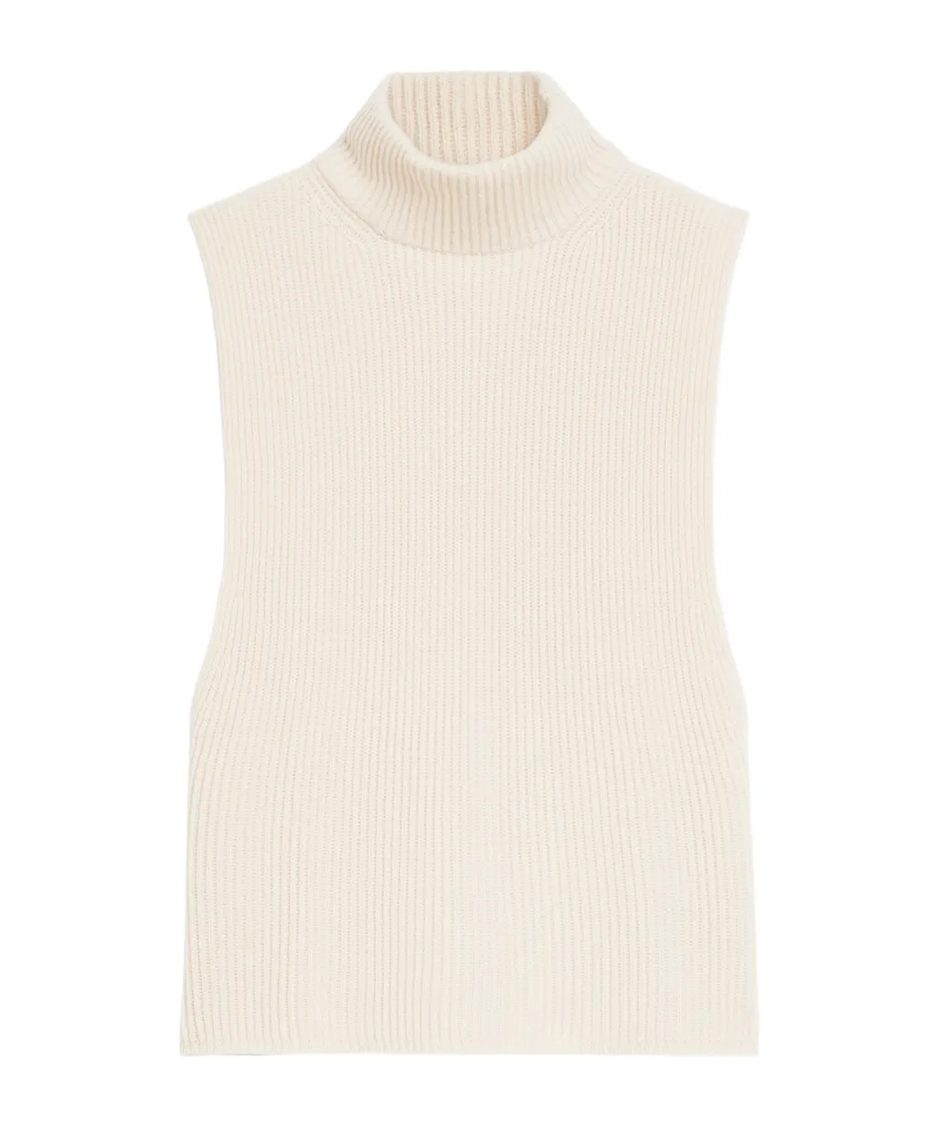 Cashmere Blended Yarn Vest