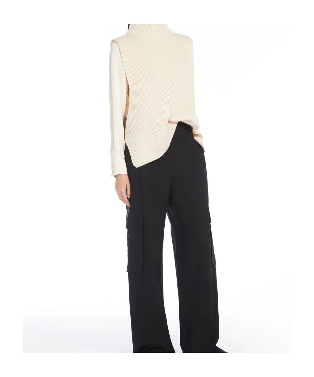 Cashmere Blended Yarn Vest