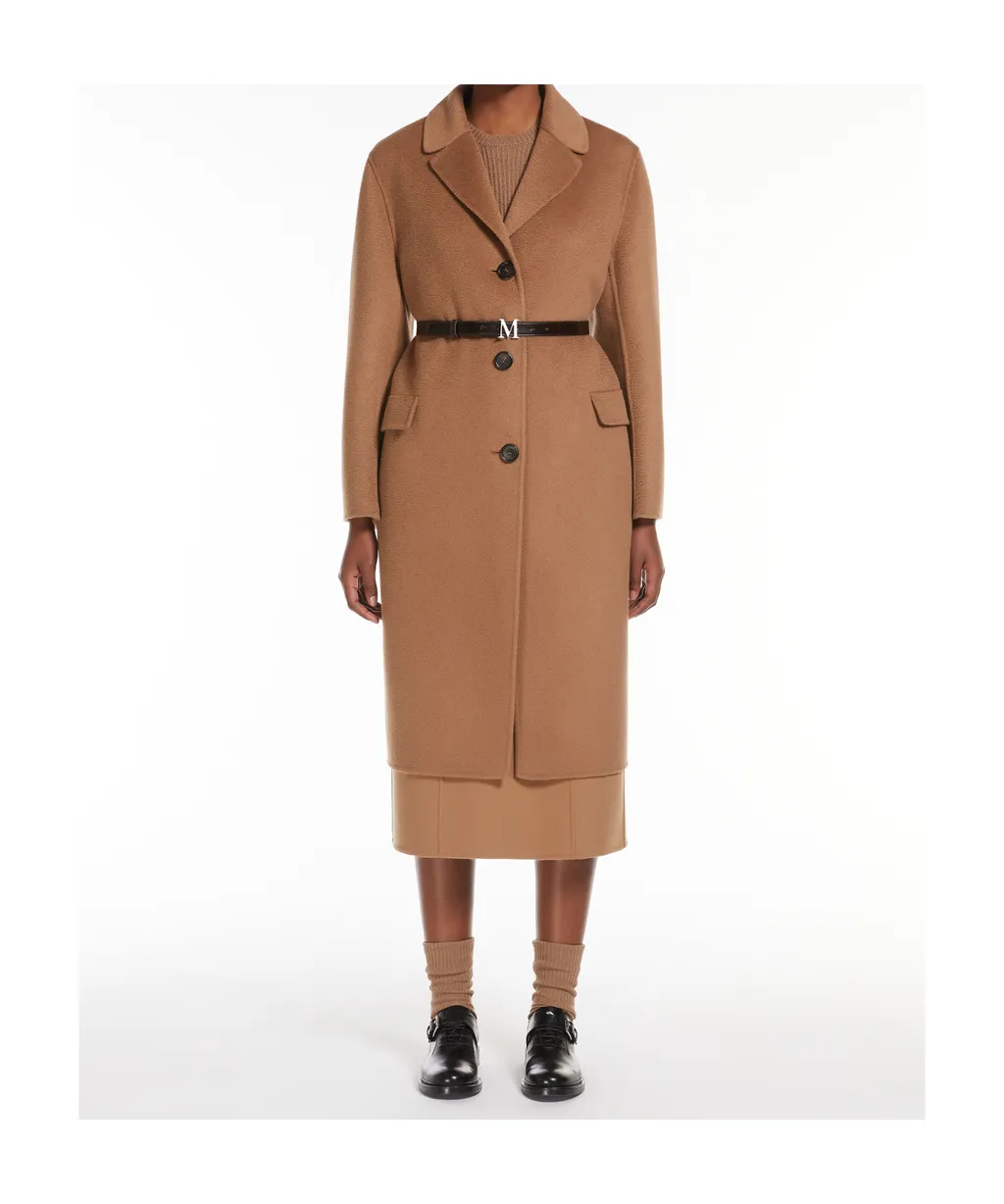 Wool Cashmere Medium Long Coat