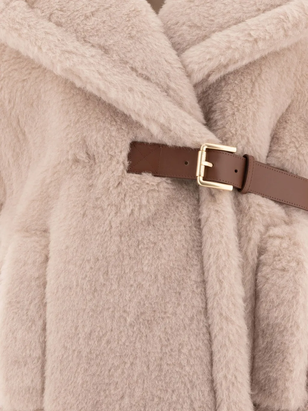 Belted Short-Sleeved Cape