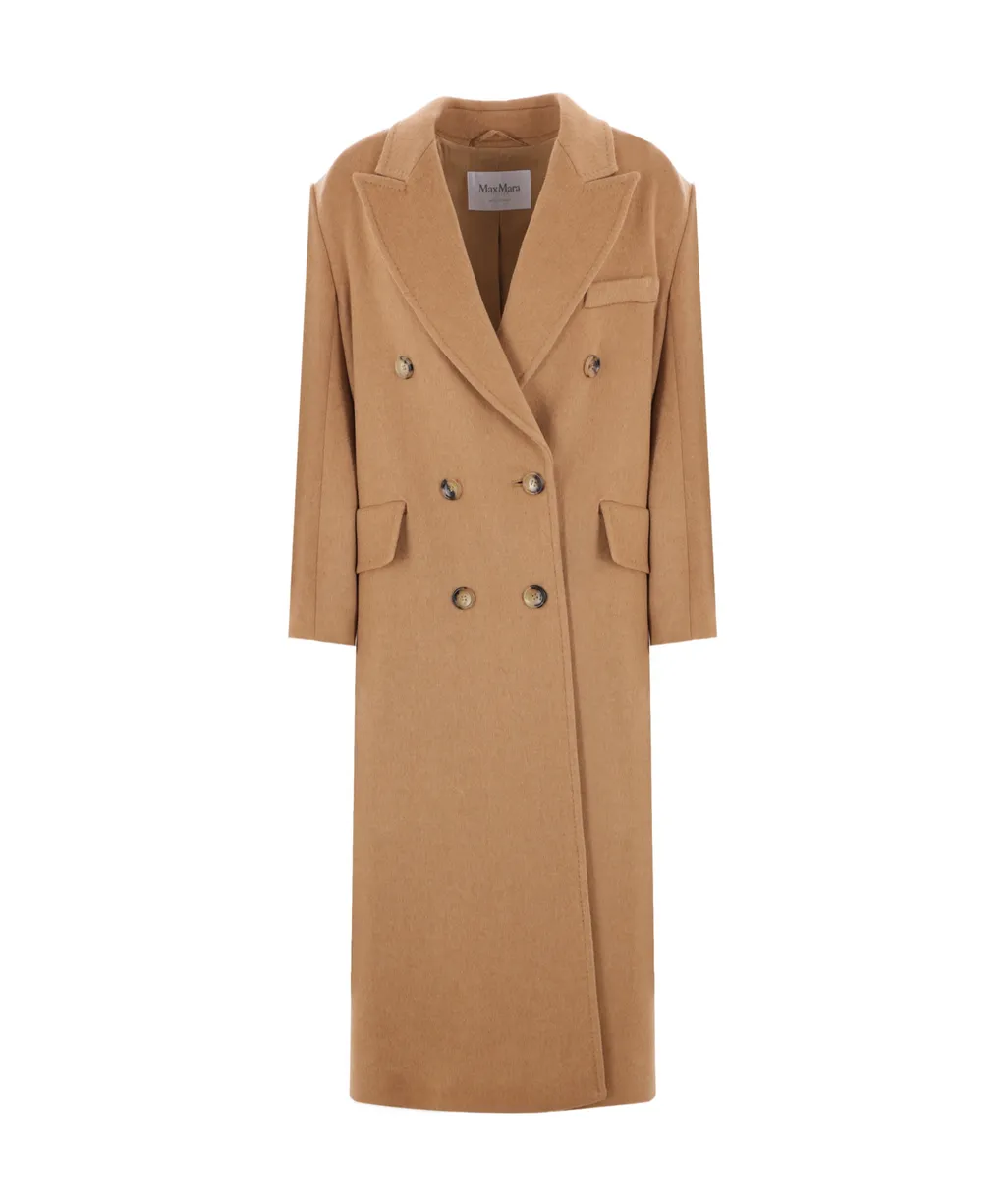 Double-Breasted Collared Coat