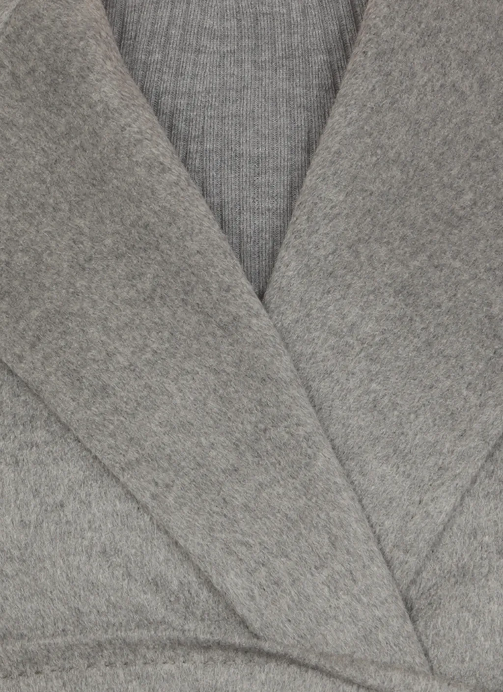 Belted Long-Sleeved Coat