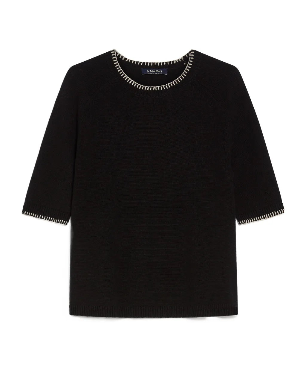 Embellished Crewneck Jumper