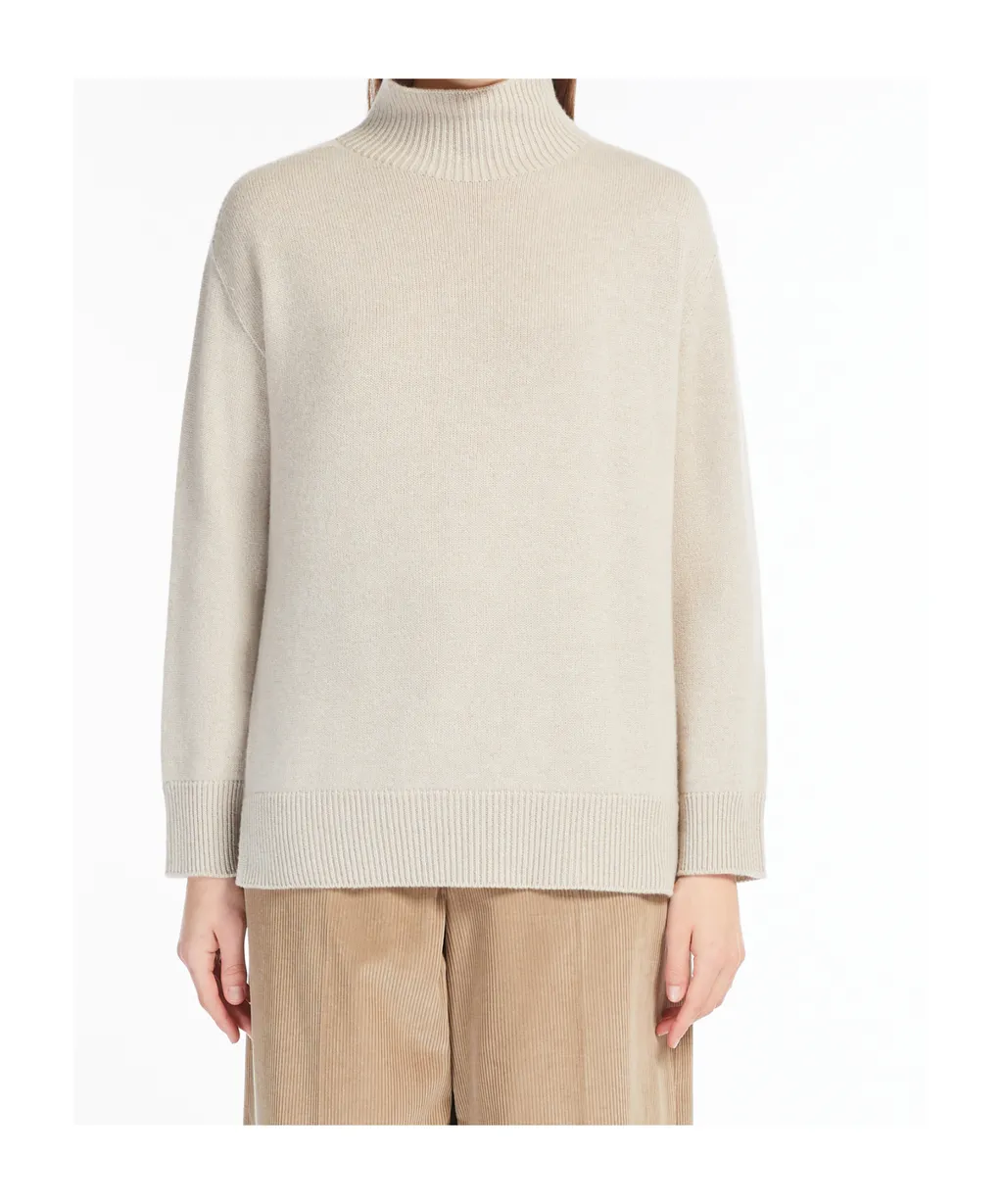 High Neck Long-Sleeved Jumper