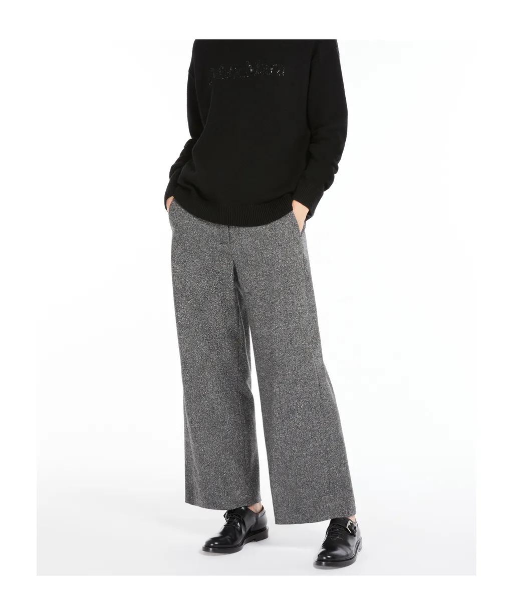 Mina Drawstring Cropped Trousers