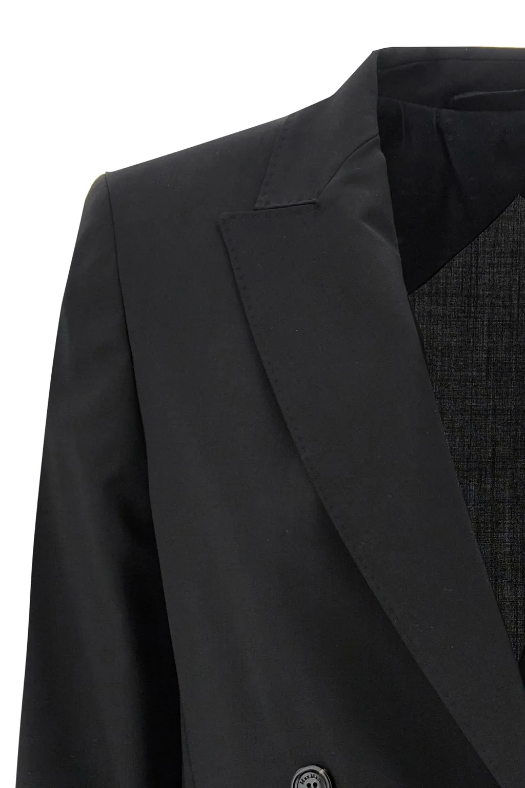 Long-Sleeved Suit Coat