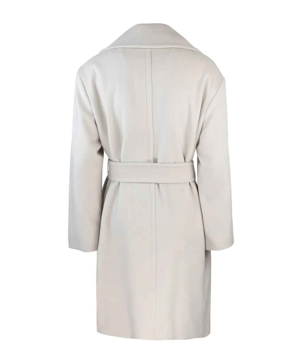 Belted Long-Sleeved Coat