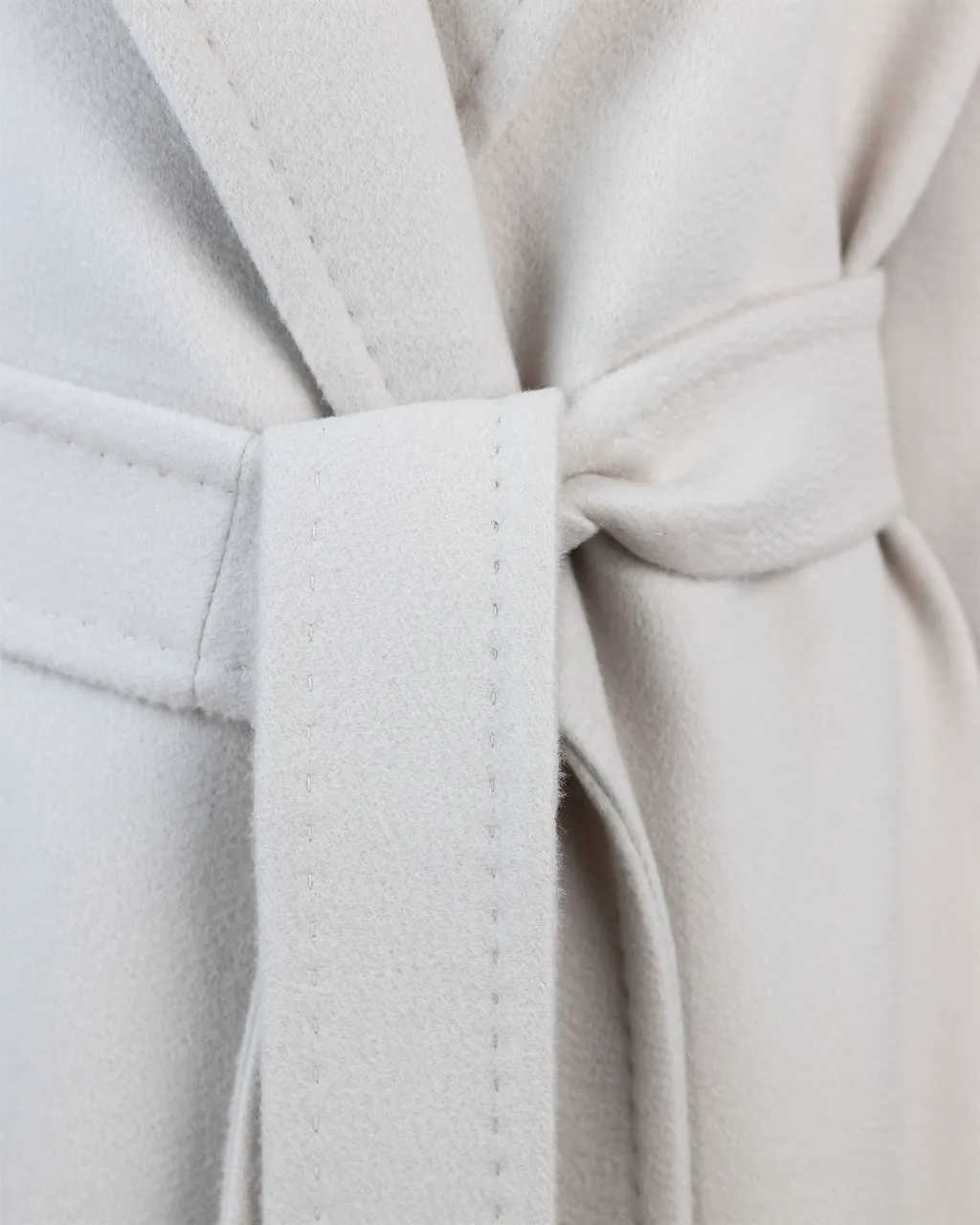 Belted Long-Sleeved Coat