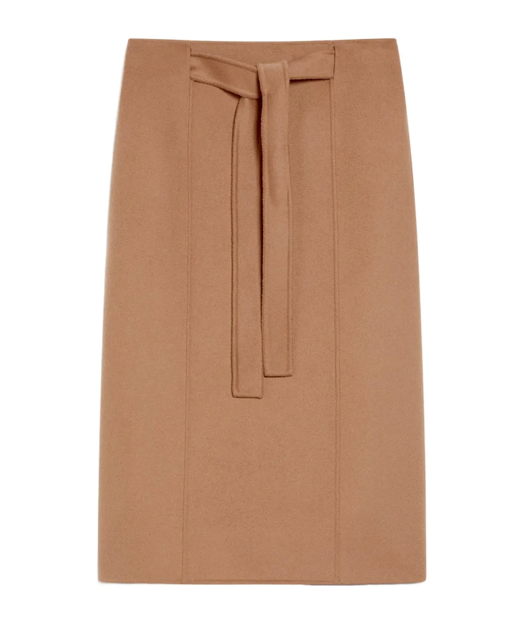 Wool Pencil Skirt