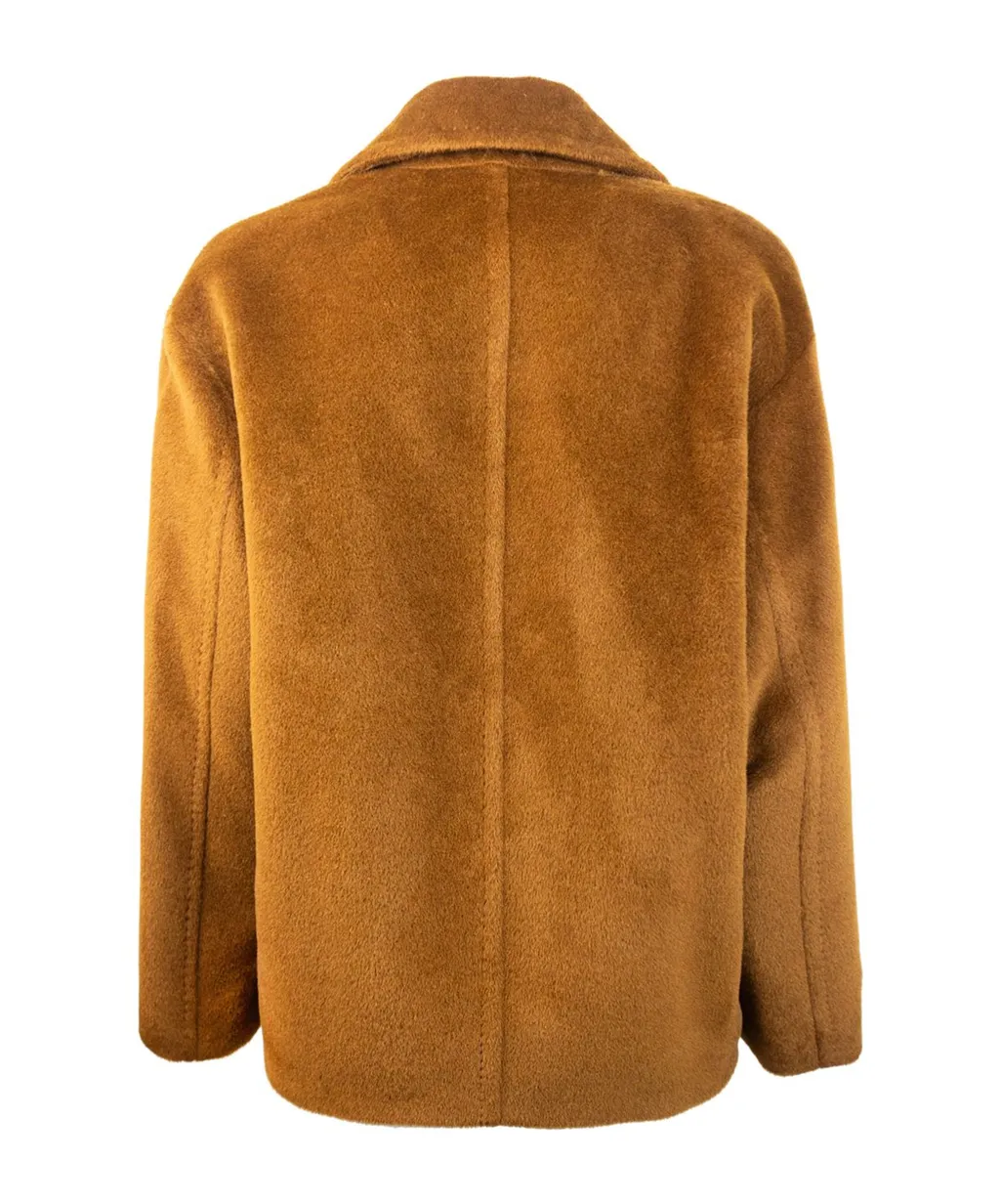 Studio Double-Breasted Long-Sleeved Coat
