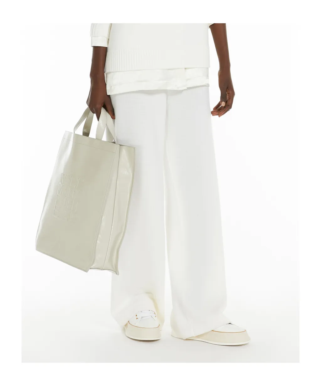Leisure Straight Leg Knitted Trousers