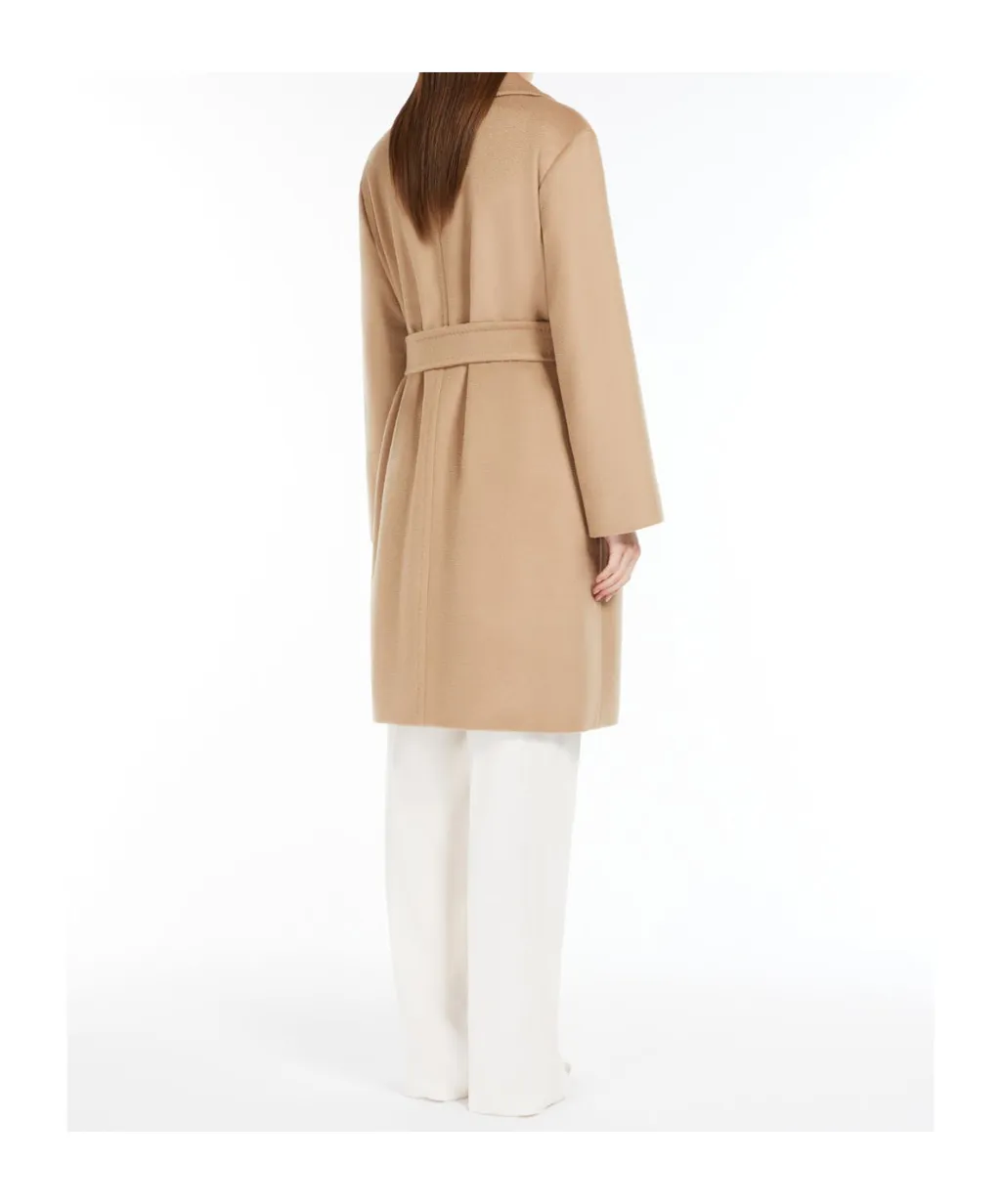 Belted Long-Sleeved Coat