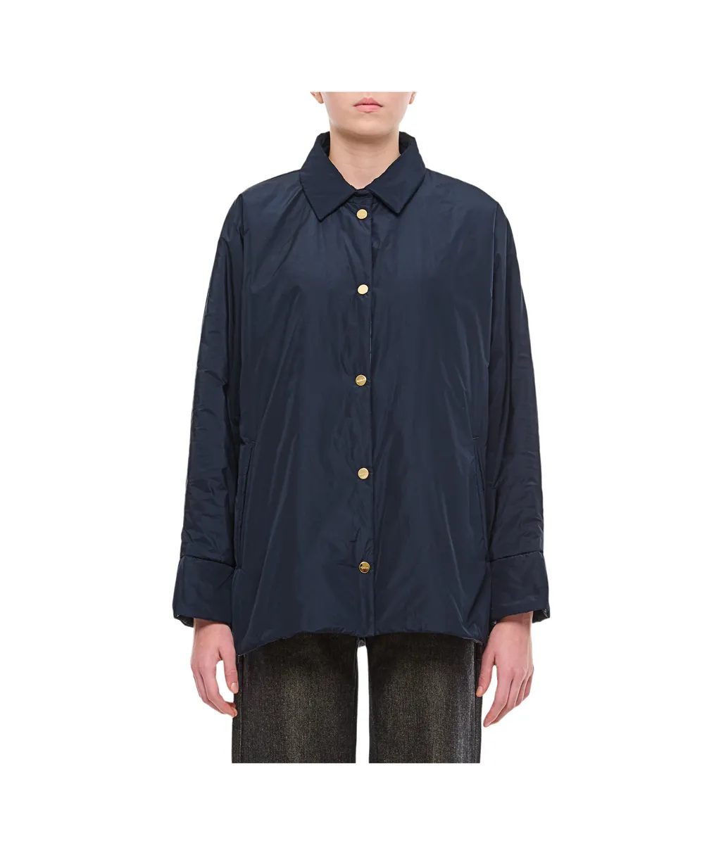 The Cube Buttoned Long-Sleeved Jacket