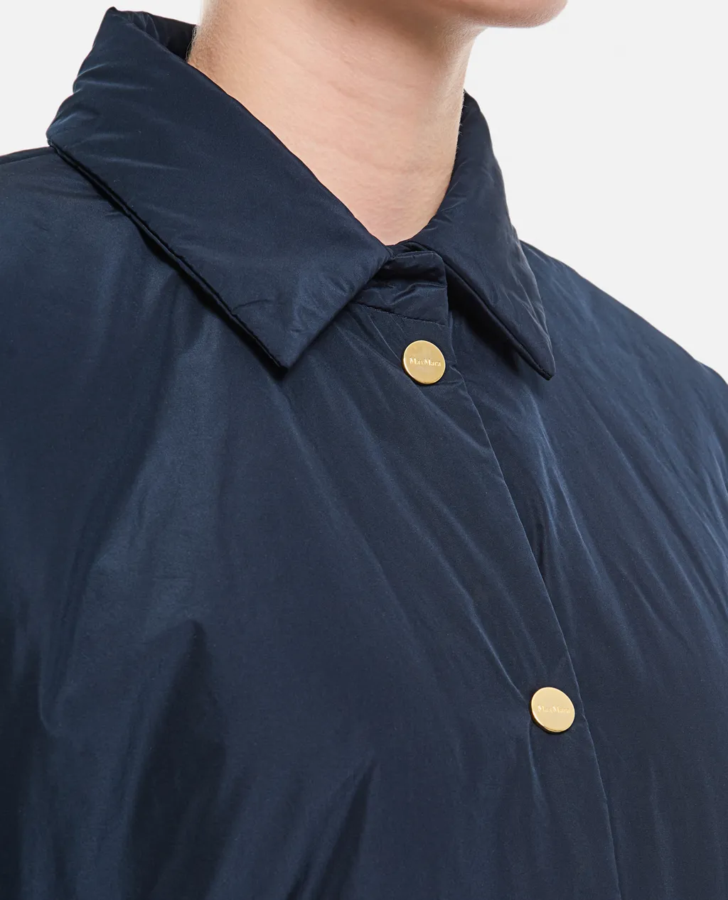 The Cube Buttoned Long-Sleeved Jacket