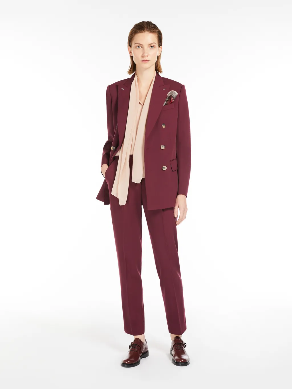 Wool Double-Breasted Blazer