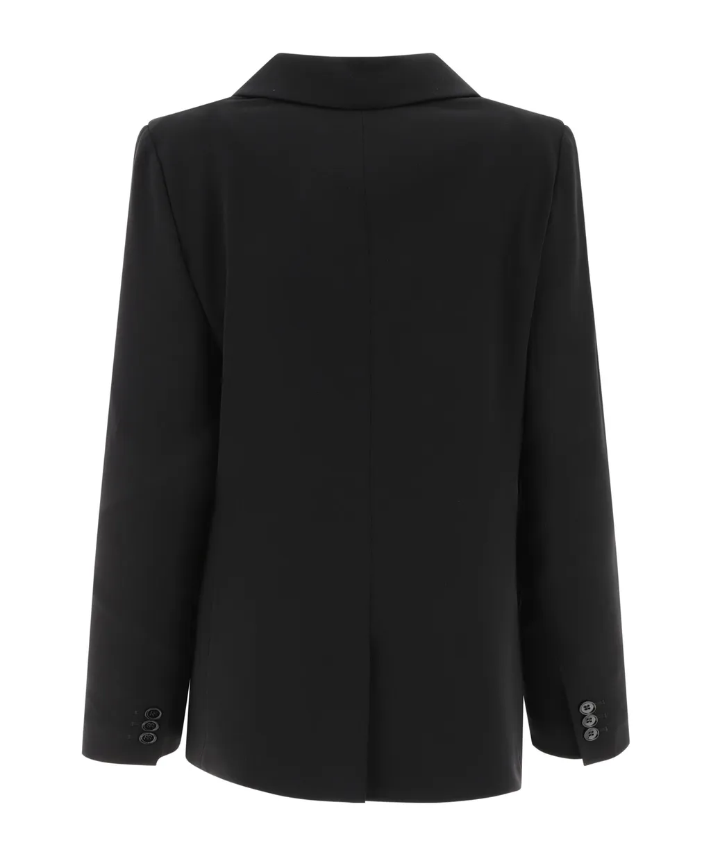 Single-Breasted Long-Sleeved Jacket