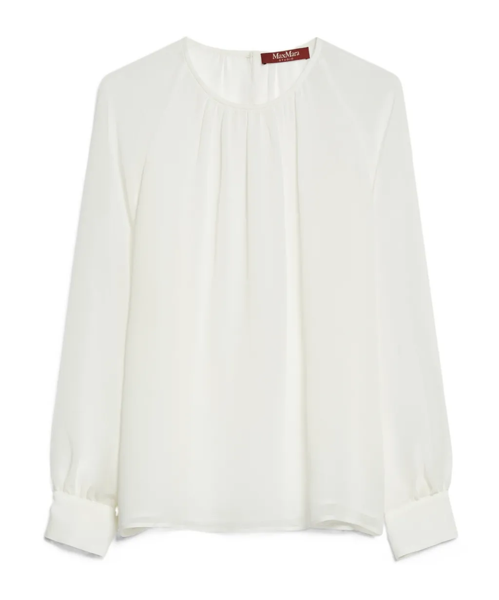 Crewneck Long-Sleeved Top