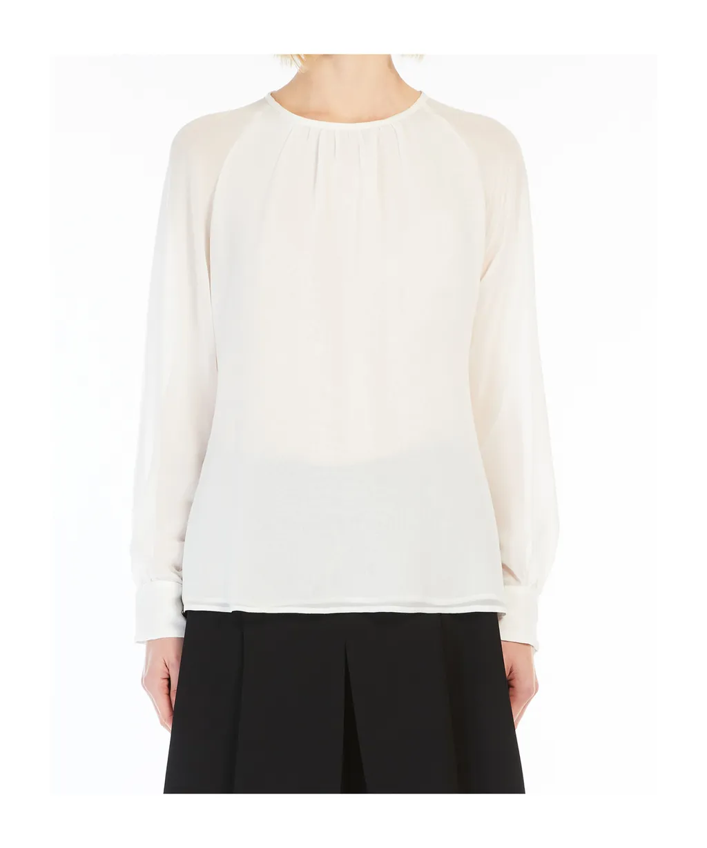 Crewneck Long-Sleeved Top