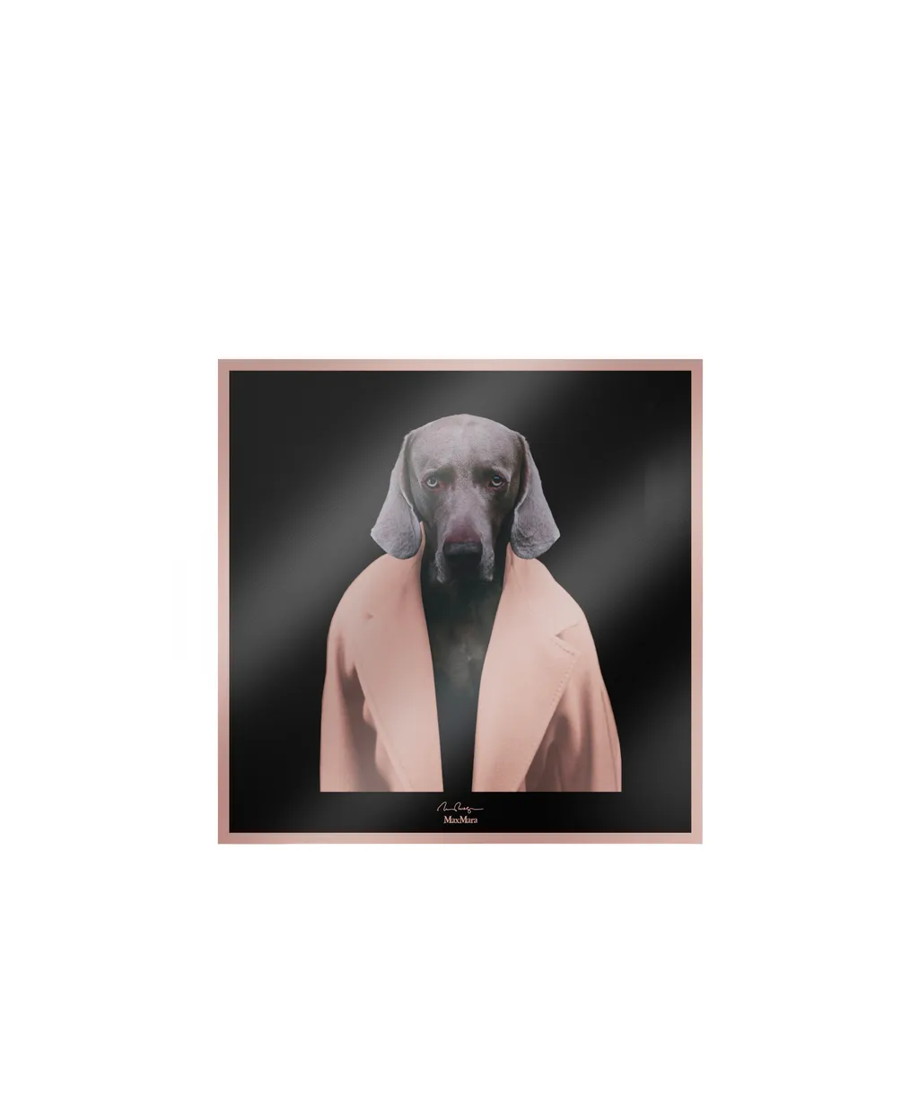Graphic Printed Square Scarf