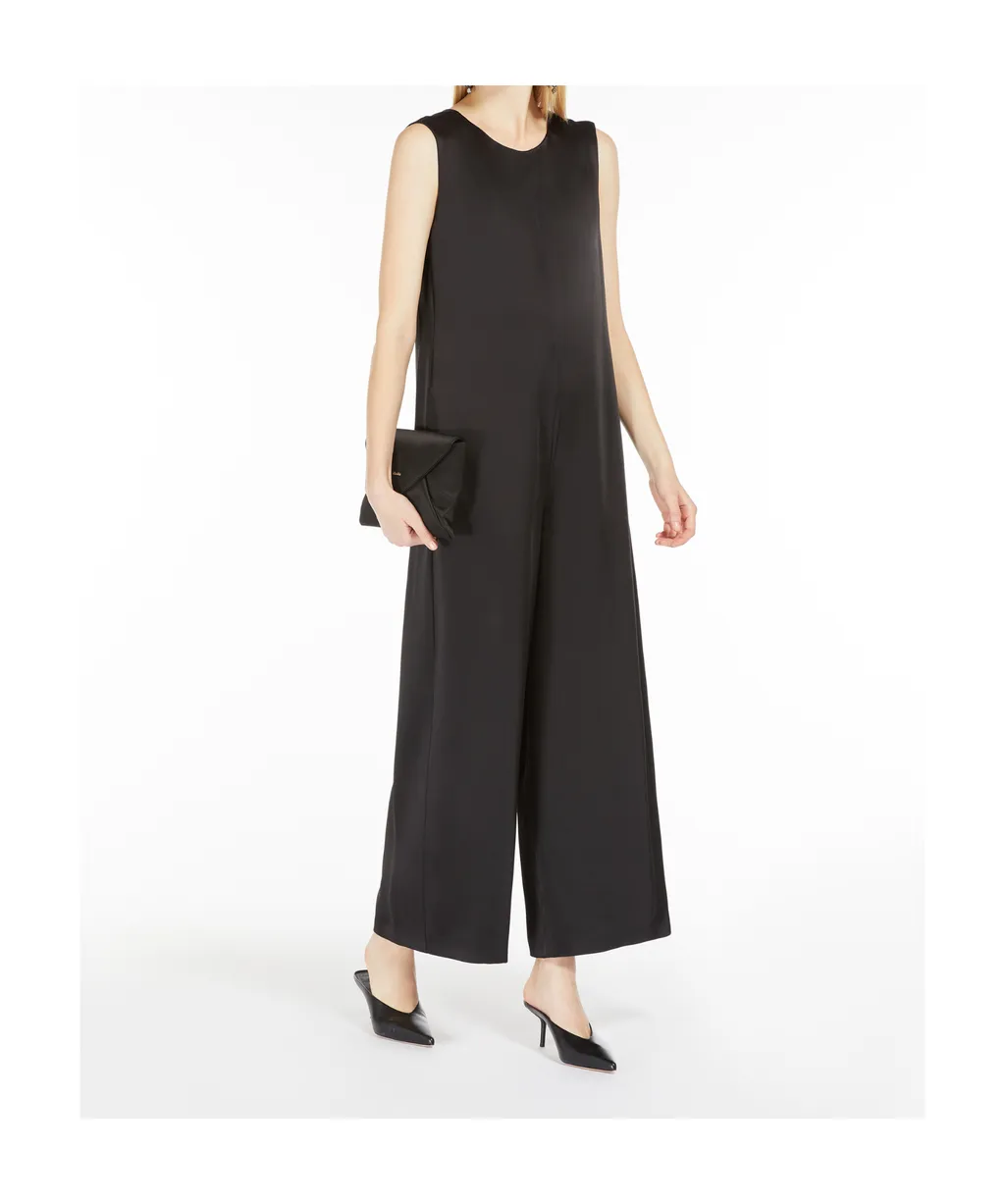 Sleeveless Wide-Leg Jumpsuit