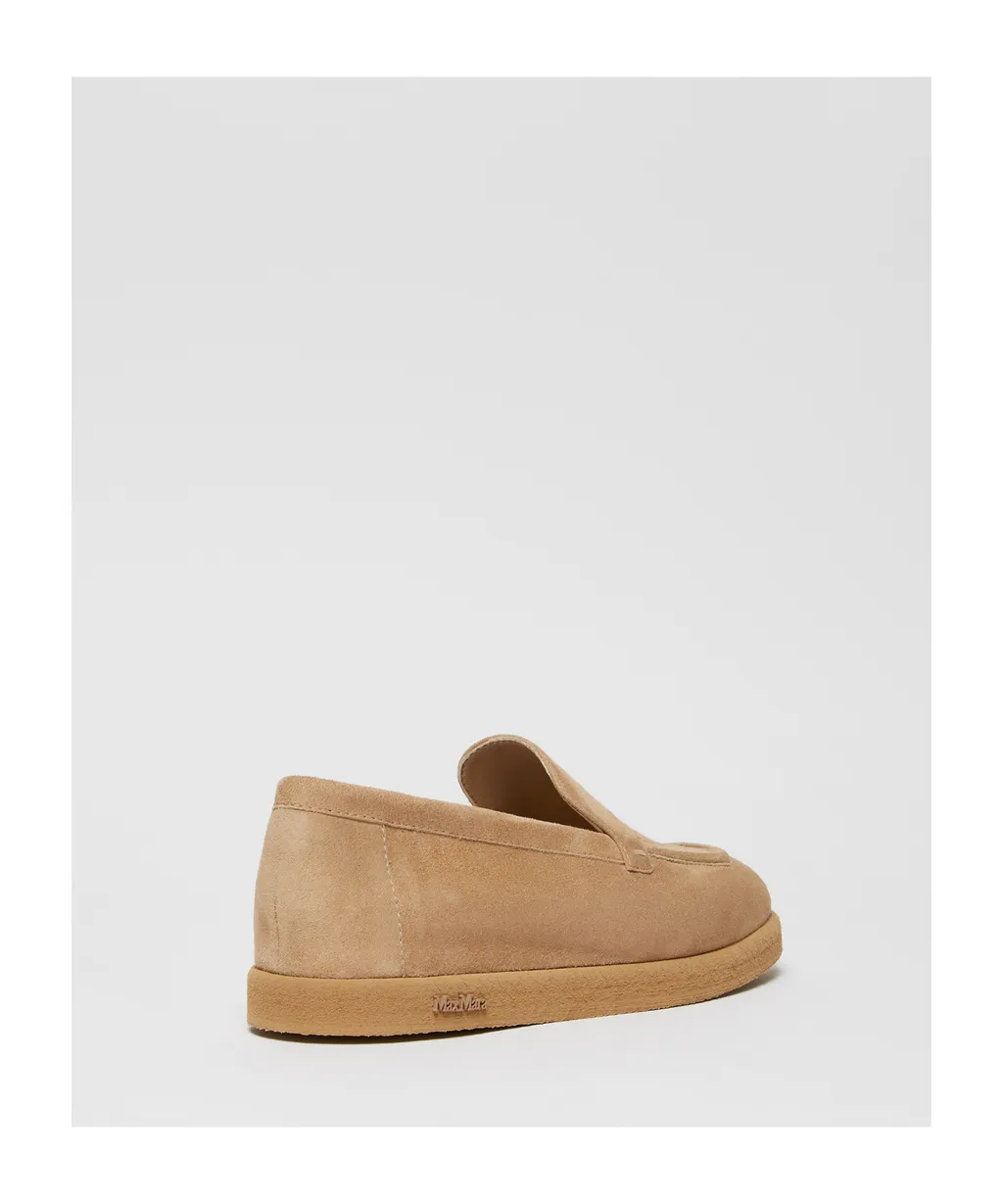 Logo Plaque Slip-On Flat Shoes