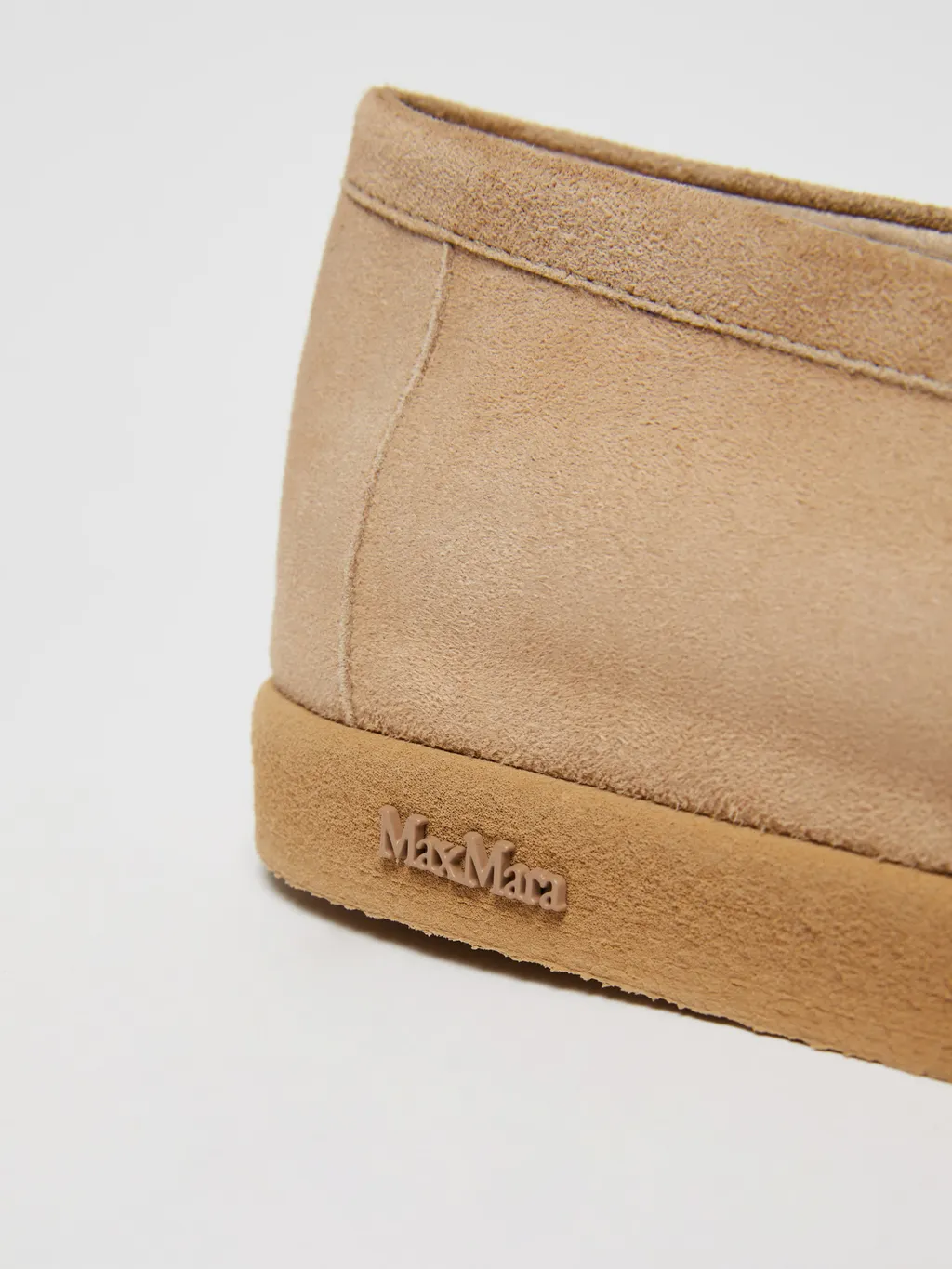 Logo Plaque Slip-On Flat Shoes