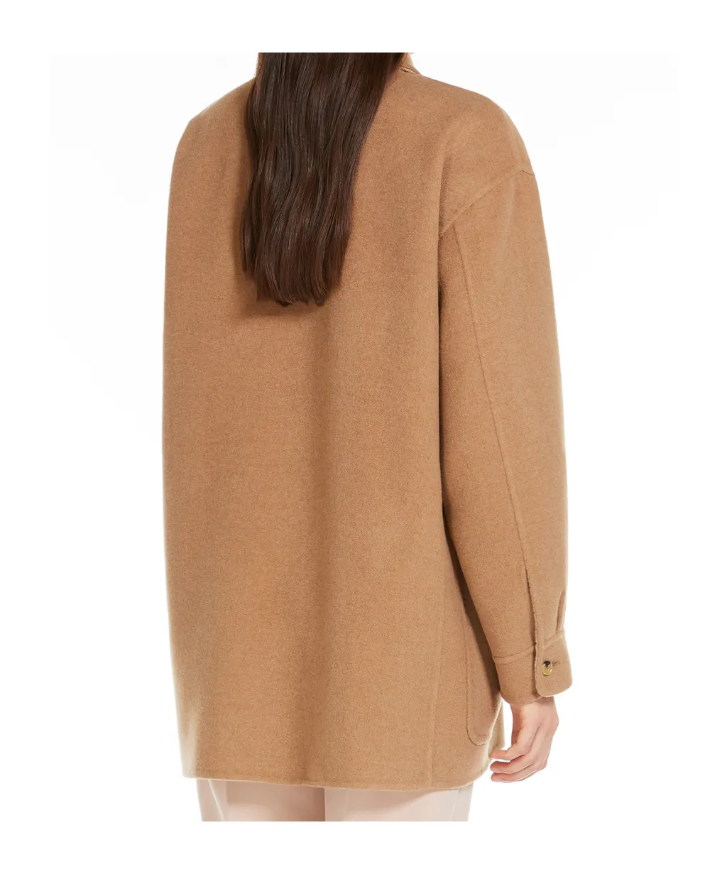 Collared Button-Up Coat