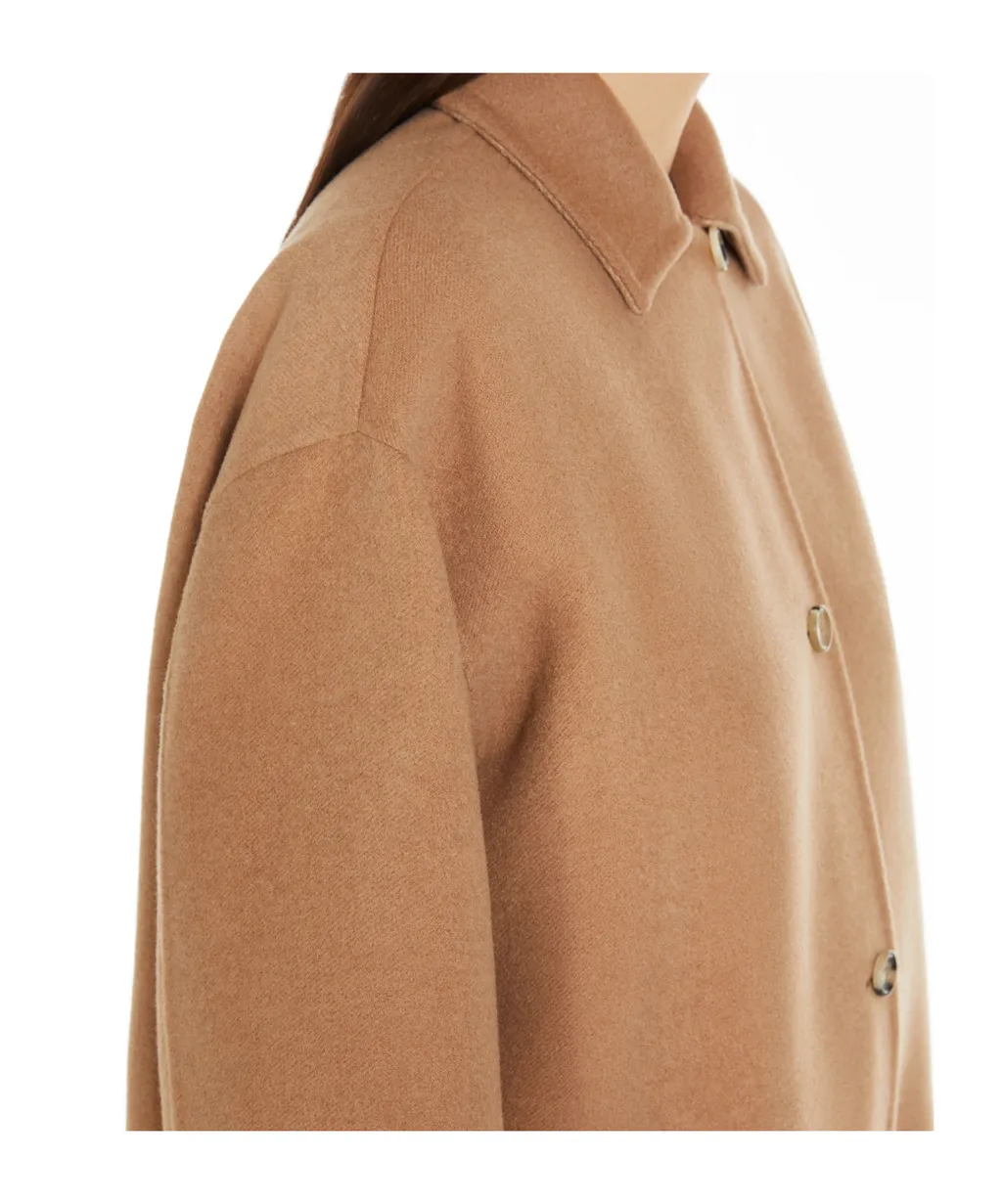Collared Button-Up Coat