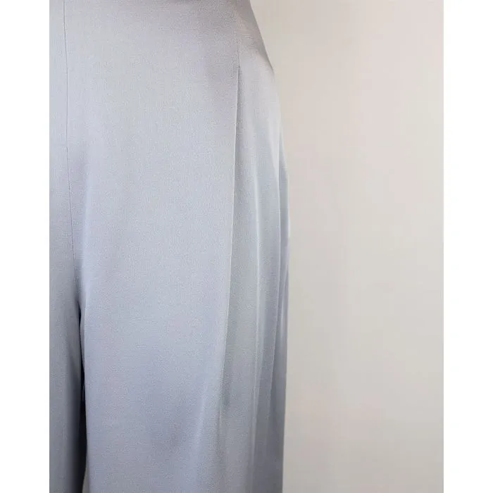 High Waist Straight Leg Trousers