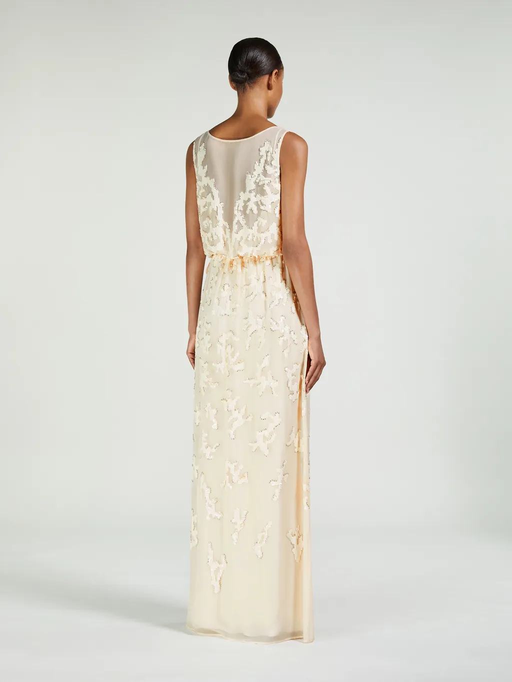 Sequined Embroidered Dress