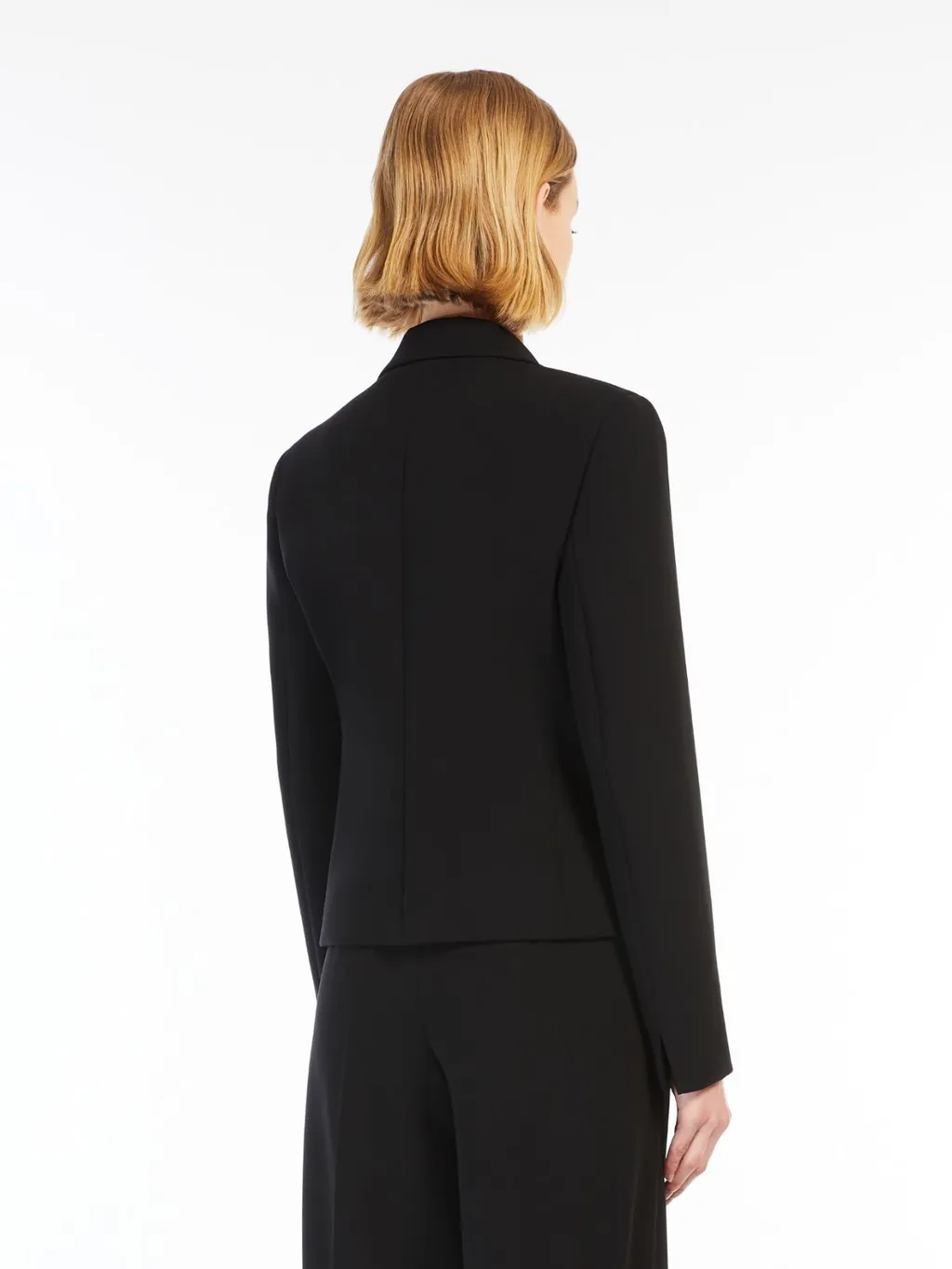 Single Breasted Cropped Jacket