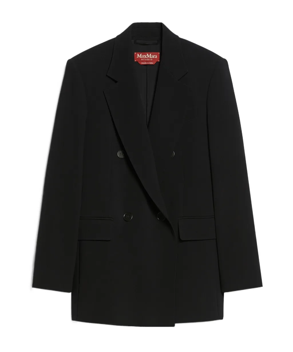 Studio Double-Breasted Long-Sleeved Jackets