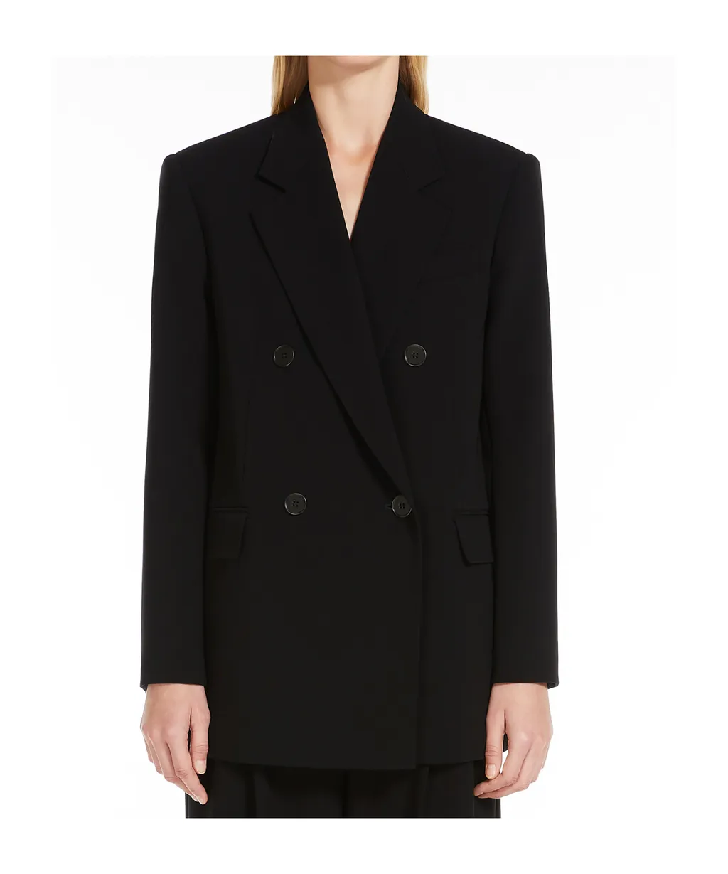 Studio Double-Breasted Long-Sleeved Jackets