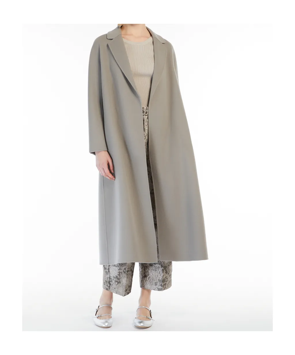 Belted Long-Sleeved Coat