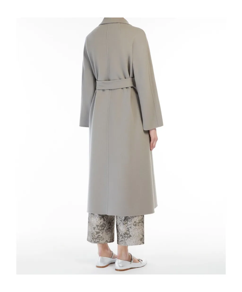 Belted Long-Sleeved Coat