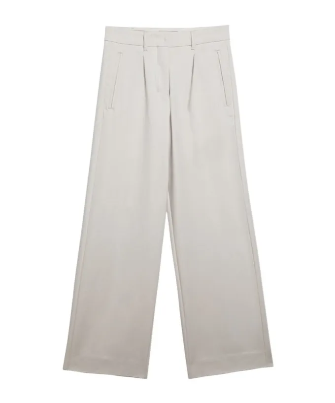 Wide-Leg Casual Pants