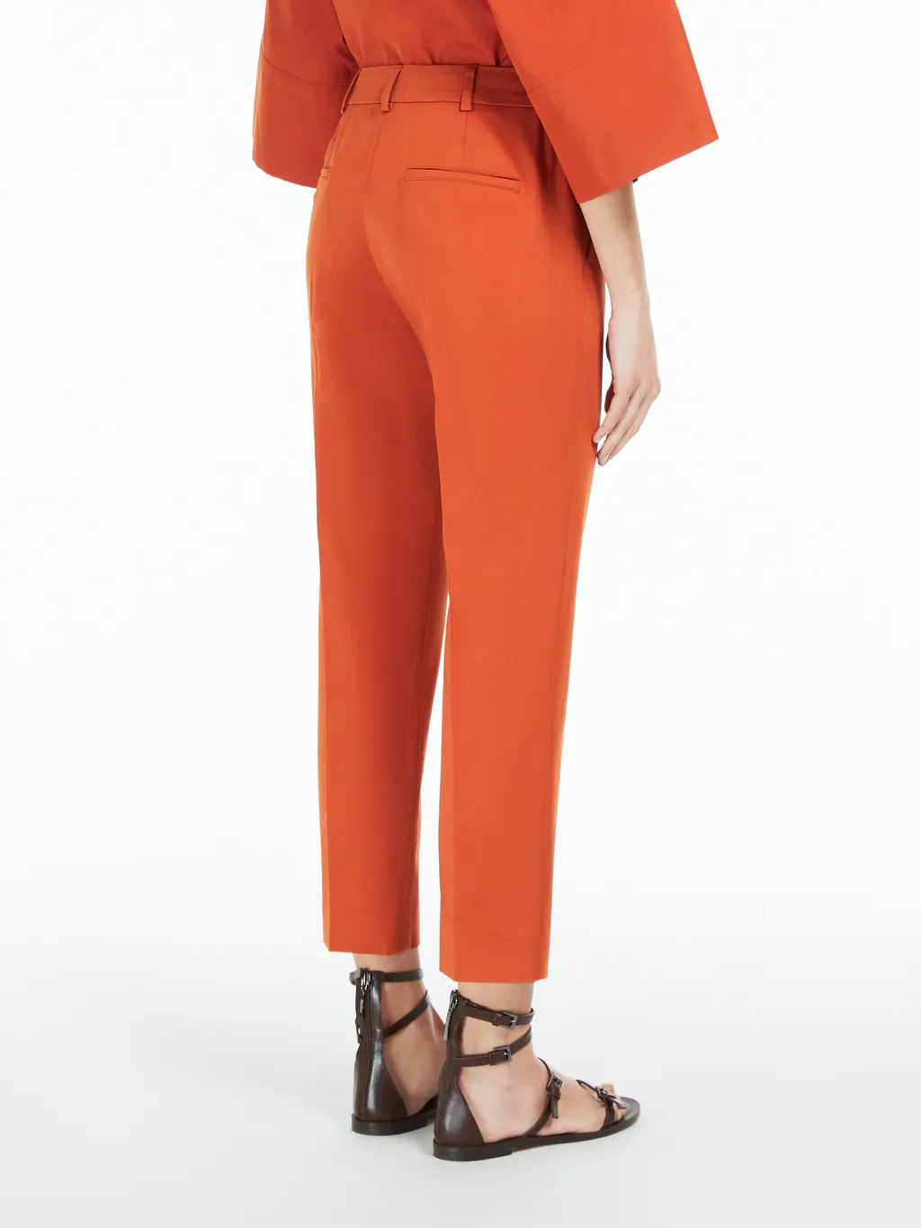 Waistband Loop Casual Pants