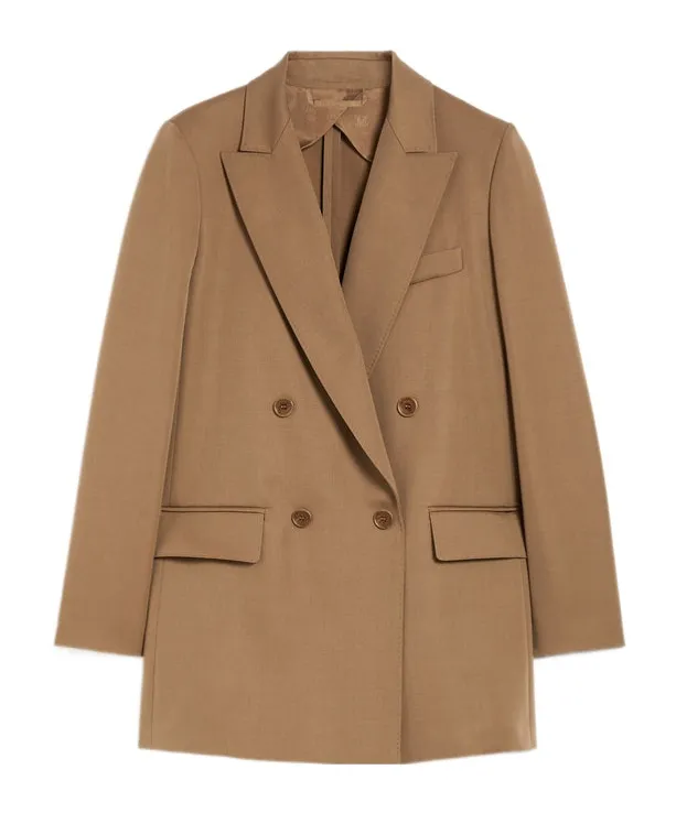 Wool Double-Breasted Blazer