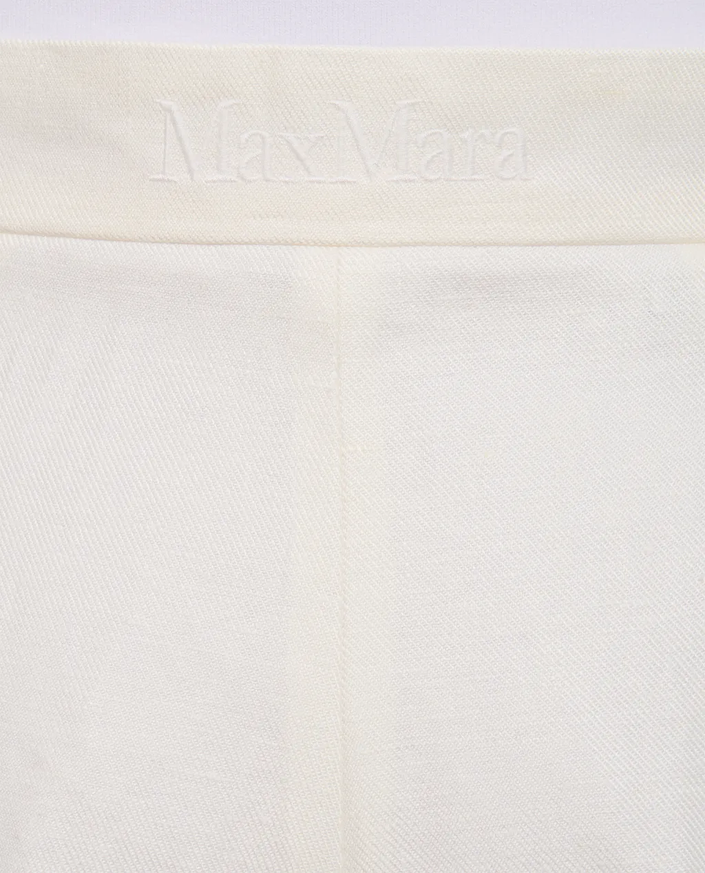 Pleated Front Straight-Leg Trousers