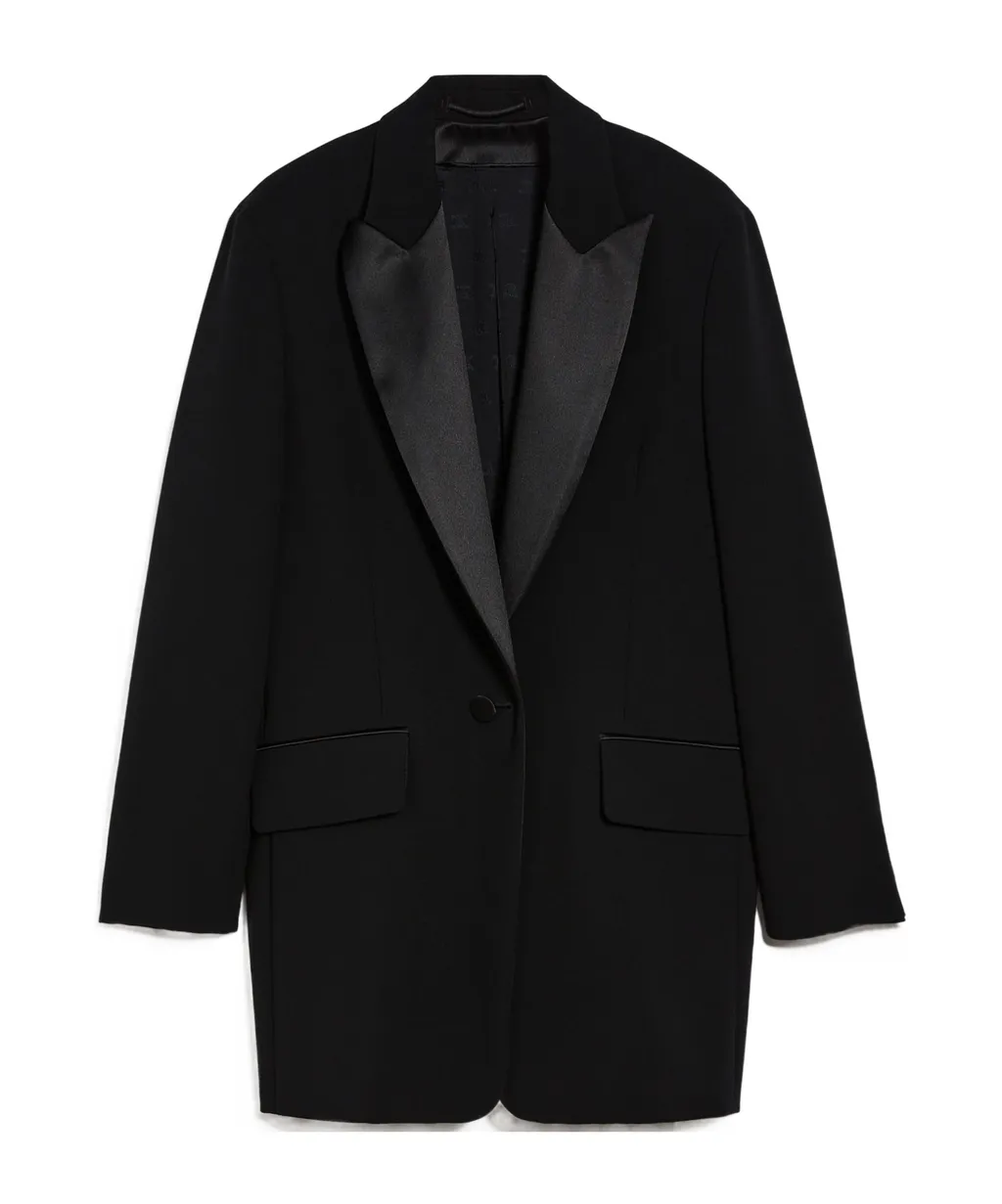 Single-Breasted Long-Sleeved Jacket