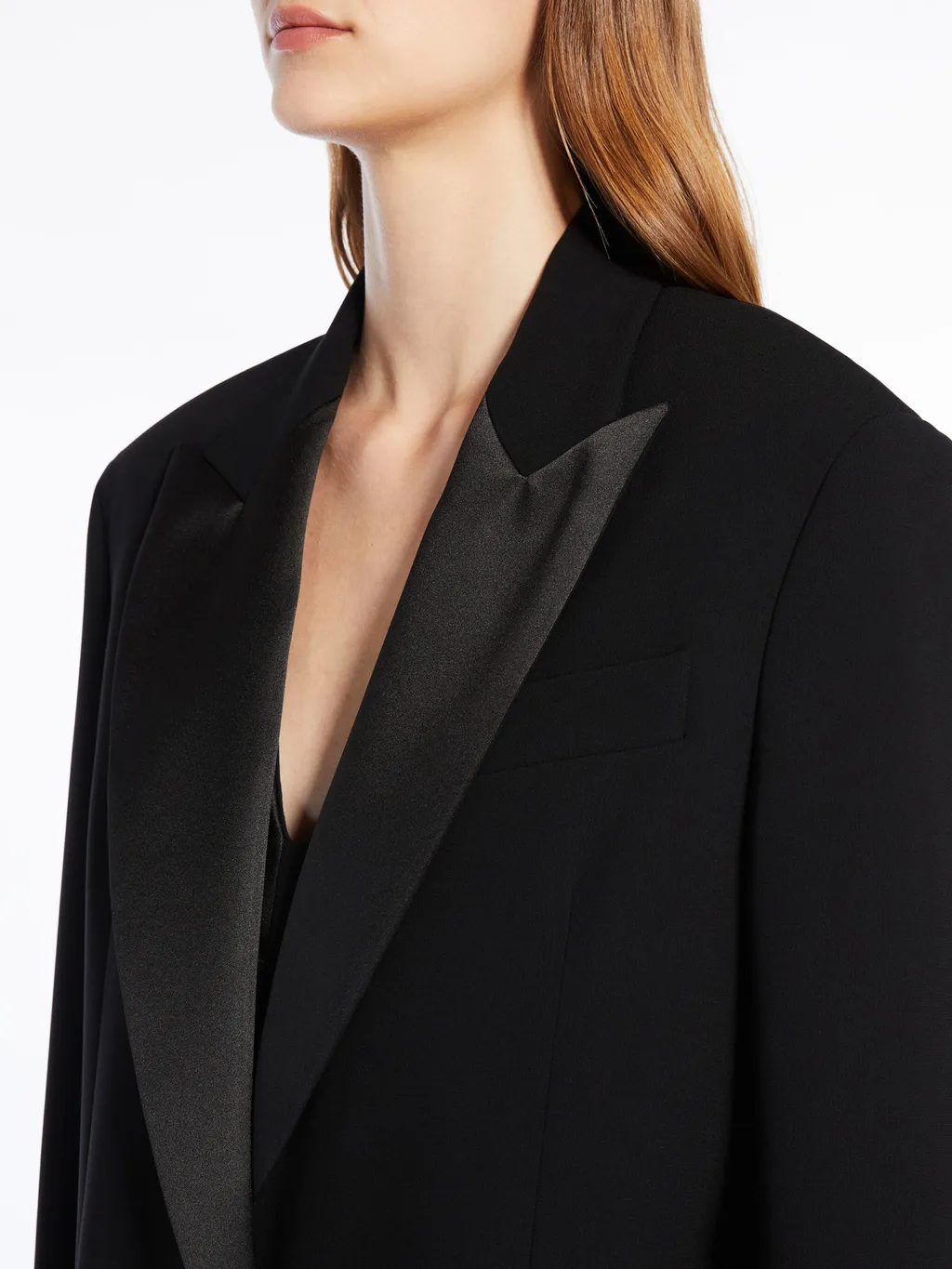 Single-Breasted Long-Sleeved Jacket