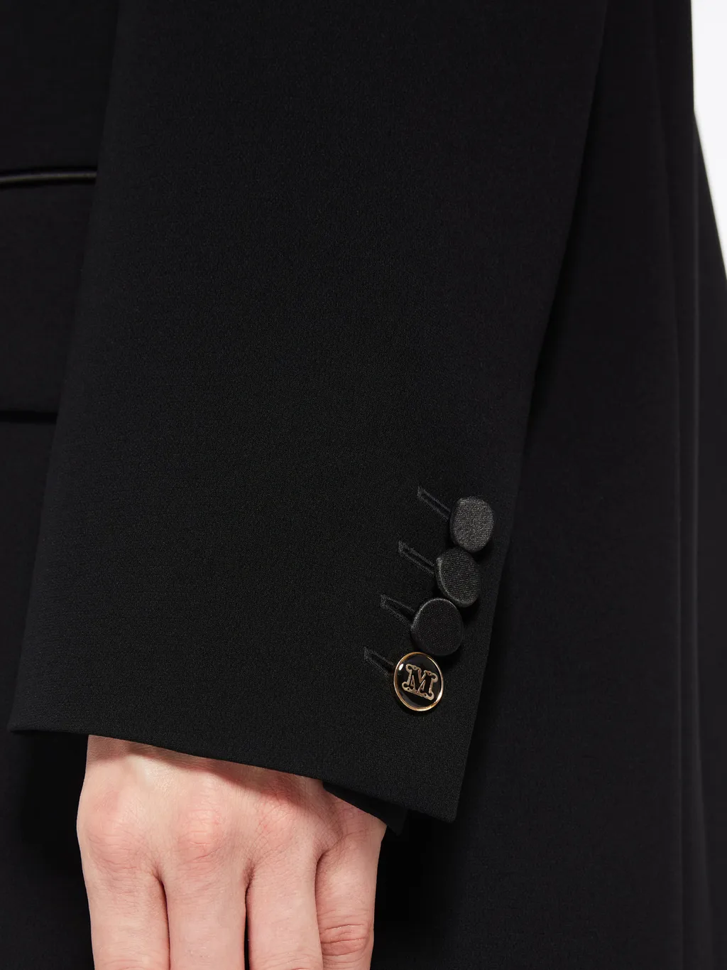Single-Breasted Long-Sleeved Jacket