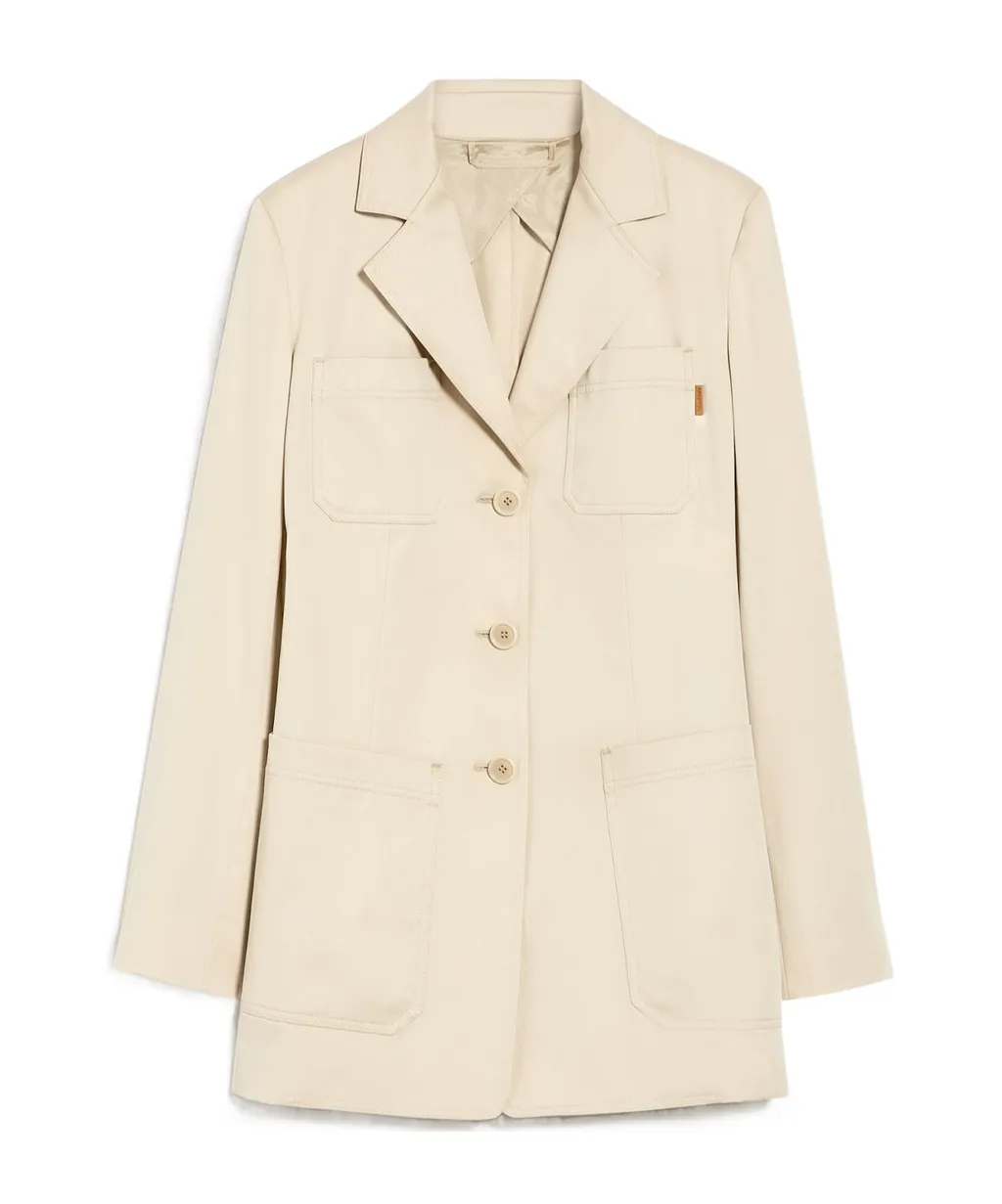 Single-Breasted Long-Sleeved Blazer