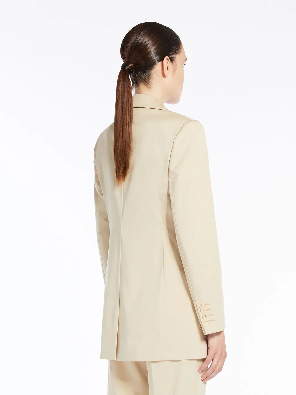 Single-Breasted Long-Sleeved Blazer