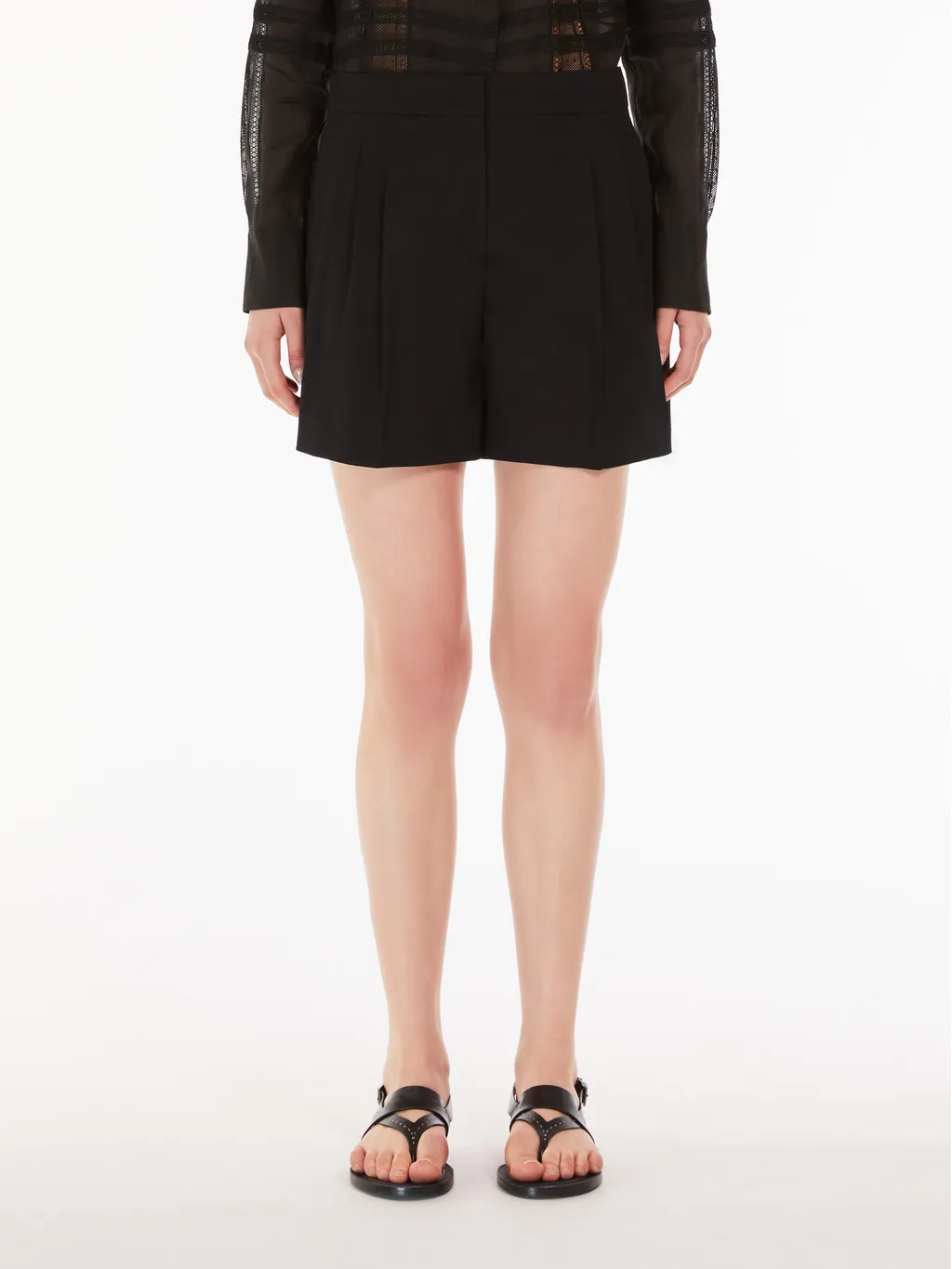 High Waist Loop Shorts
